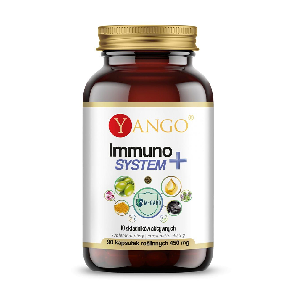 Уцінка! Підтримка імунітету Yango Immuno System+, 90 капсул